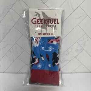 Geek Fuel Exclusive Gremlins Don't Feed After Midnight Crew Socks - Men's 10-13